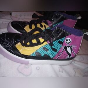 Disney Groundup  Jack Skellington High-Top Sneakers Great Condition